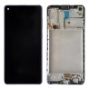 DISPLAY LCD ORIGINALE SAMSUNG A23 4G 2022 SM-A235F/FN/DS NERO + FRAME