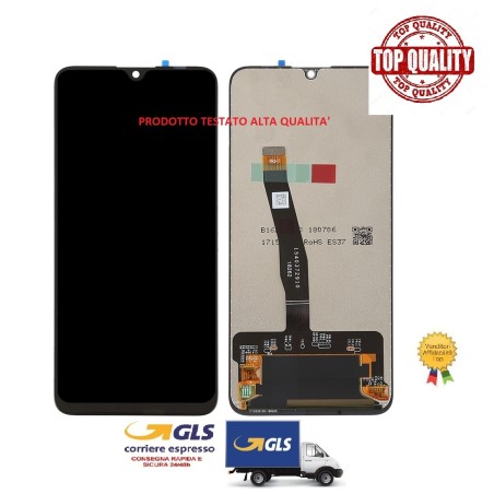 DISPLAY LCD TOUCH SCREEN PER HUAWEI P SMART 2020 NERO NO FRAME POT-LX1A