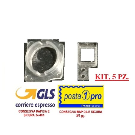 KIT. 5 PZ. IPHONE 7/7 PLUS STAFFA DI RICAMBIO IN PLASTICA DEL SENSORE DI PROSSIMITA'/FOTOCAMERA - Iphone 7 / 7 PLUS Front Camer