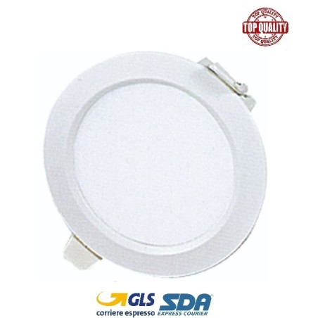 ROUND PANEL LED INCASSO 18W TONDO 3000K 120° 1530LM 220/240V 50/60Hz DIMENS.225X22 LUCE CALDA