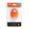 XTREME MOUSE USB 2.0 OPTICAL BIANCO BLU ARANCIONE