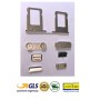 PER APPLE IPHONE 5G & 5S  GOLD SET PULSANTI (VOLUME-MUTE-ON/OFF-CARRELLO SIM)