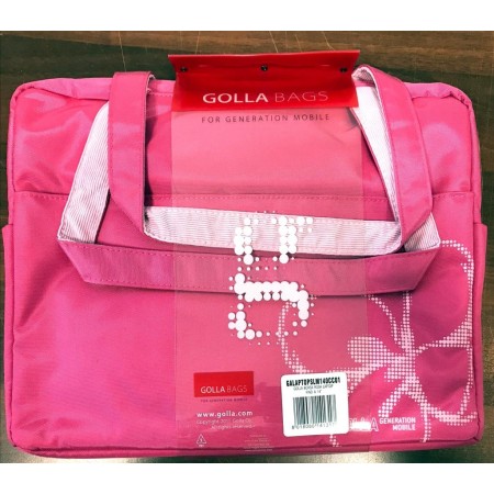 BORSA GOLLA  ROSA LAPTOP FINO A 14"