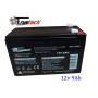 TRUSTECH BATTERIA 12V 9AH AL PIOMBO - BAT12V9A COMPATIBILE PER UPS