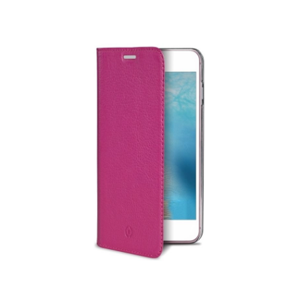 CUSTODIA A LIBRO VERA PELLE IPHONE 7/8 PLUS PINK