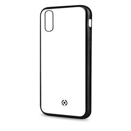 CELLY LASER MATT CUSTODIA PER IPHONE XS MAX  COLORE TRASPARENTE,NERO