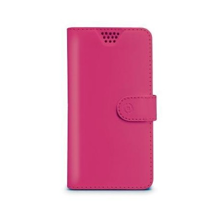 CELLY WALLY UNICA COVER UNIVERSALE A LIBRO  XXXL 15,2CM 6° COLORE ROSA