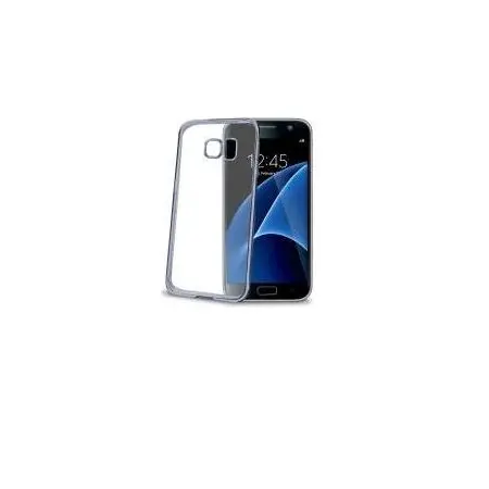 CELLY LASER COVER PER SAMSUNG GALAXY S7 COLORE TRASPARENTE,NERO