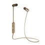 CELLY BTSTEREO CUFFIE BLUETOOTH CON CAVO COLORE ORO