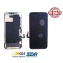 DISPLAY LCD KD (HD-INCELL) PER APPLE IPHONE 12/12 PRO NERO 6,1" FRAME PARI ORIGINALE IC SWAPPABLE