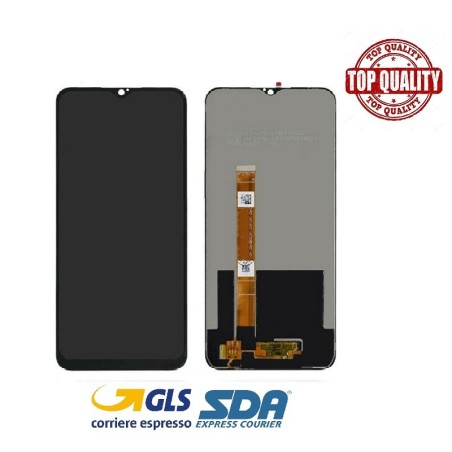 DISPLAY LCD DI RICAMBIO PER OPPO A31 2020 REALME 5 RMX1911 NERO  NO FRAME